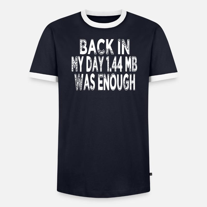 Père du langage de programmation informatique T-shirt contrasté Homme