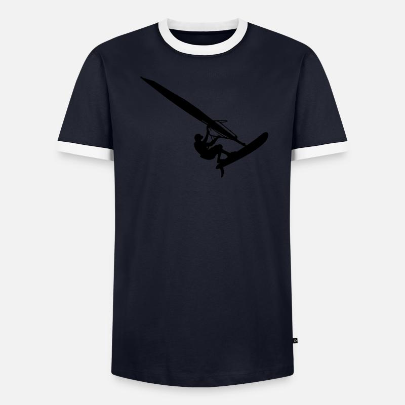 Windsurfer (Vector) T-shirt contrasté Homme