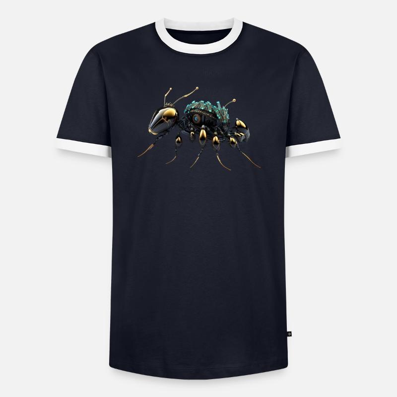 Robot Fourmi Bee T-shirt contrasté Homme