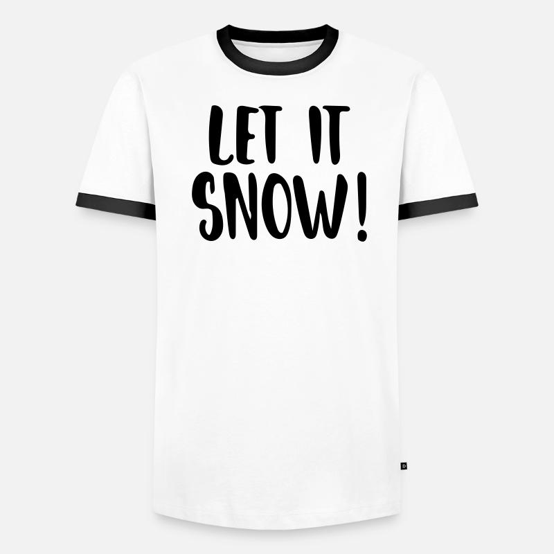 Let it Snow Men's Ringer Shirt
