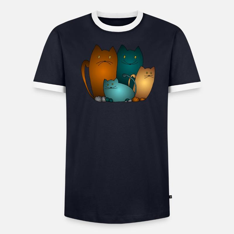 Cats Men's Ringer Shirt