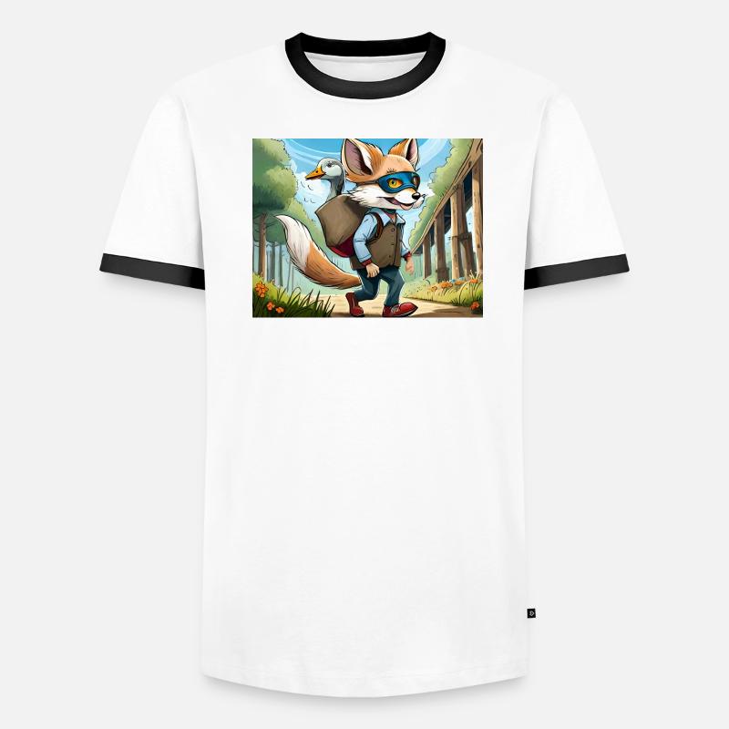 comptines allemandes illustrées bande dessinée Bake, Bake T-shirt contrasté Homme