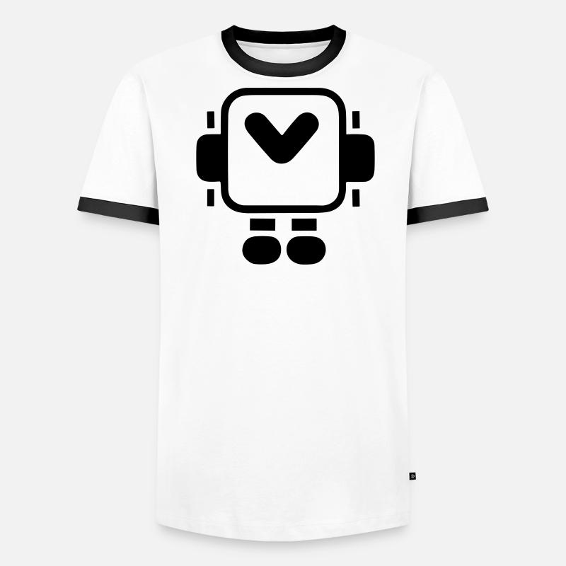 Petit robot T-shirt contrasté Homme