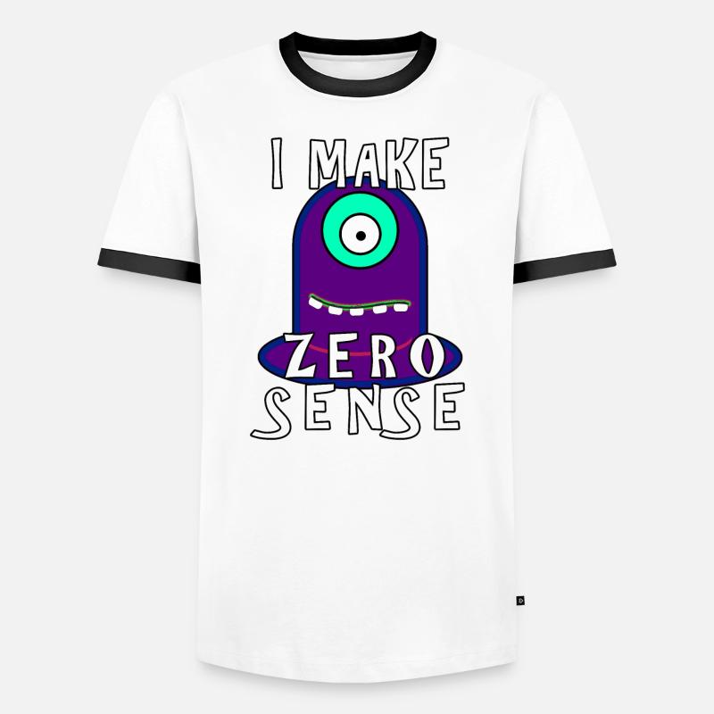 I Make Zero Sense Men's Ringer Shirt