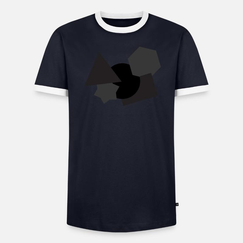 Forme T-shirt contrasté Homme