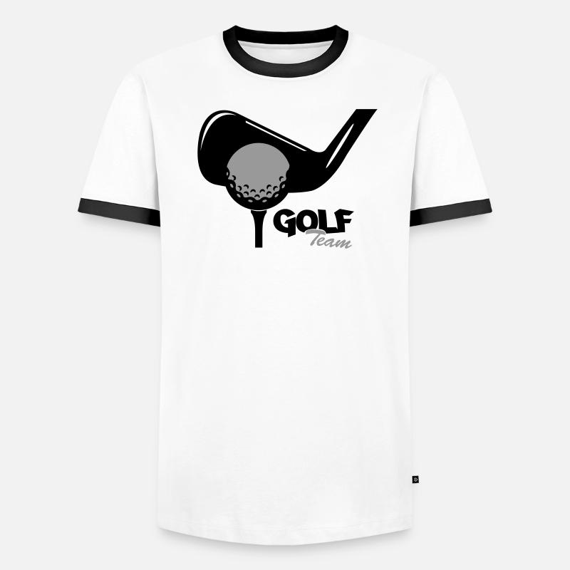 Équipe de golf T-shirt contrasté Homme