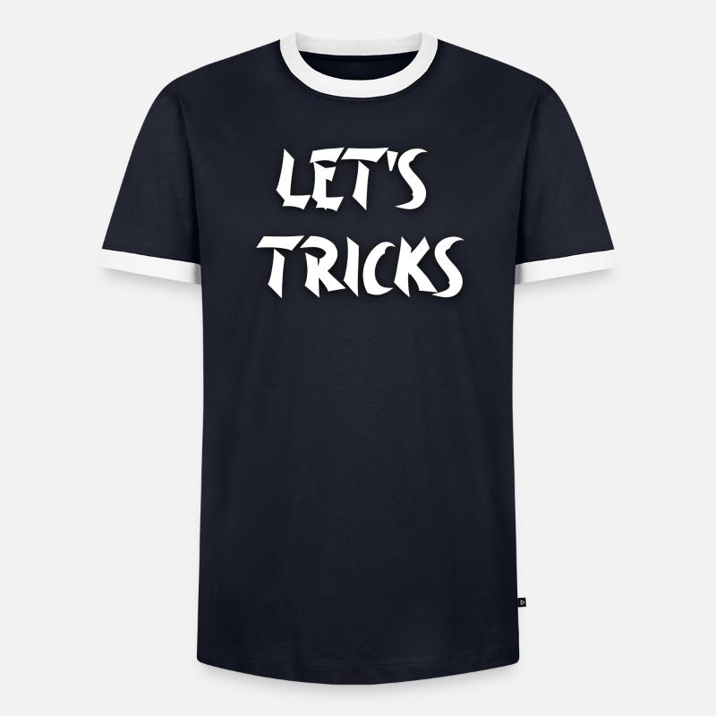 Tricks T-shirt contrasté Homme