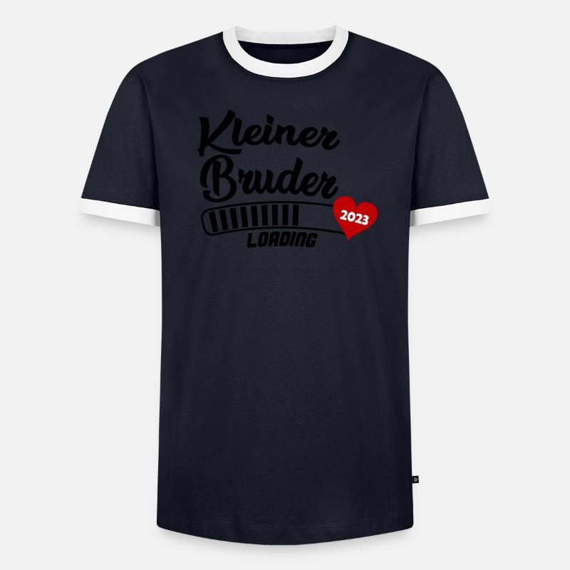 Kleiner Bruder Loading 2023 - Männer Kontrast-T-Shirt - undefined