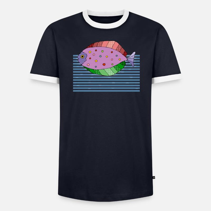 Fish Men's Ringer Shirt