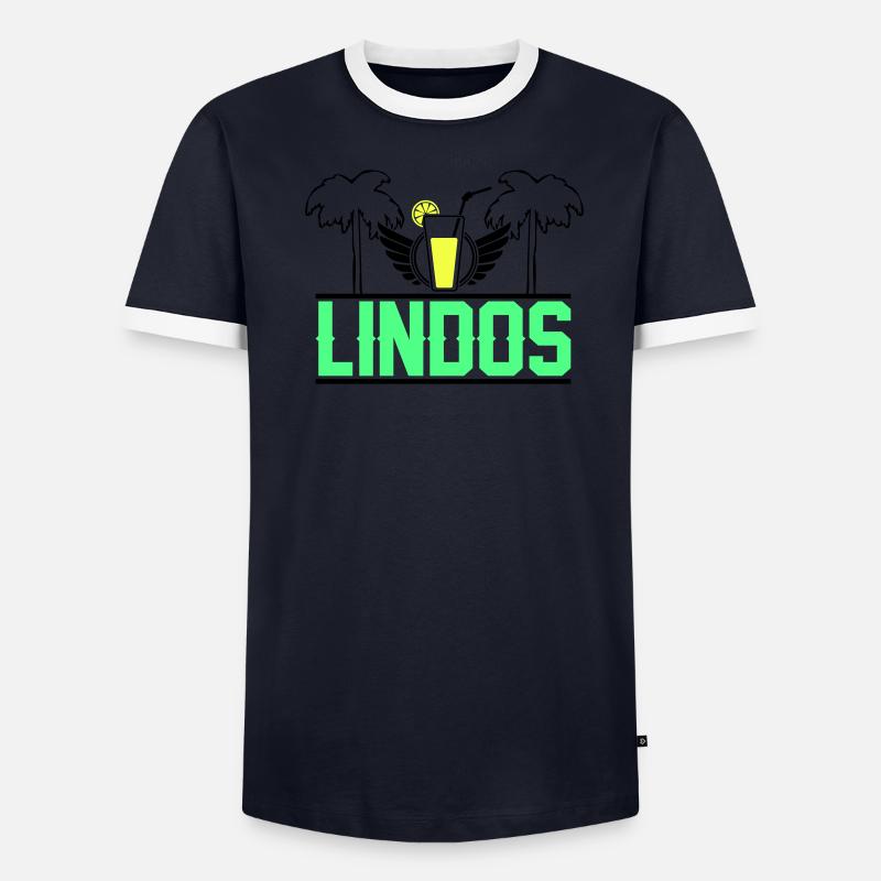 Lindos - Men's Ringer Shirt - undefined