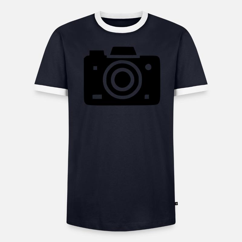 Camera Men's Ringer Shirt