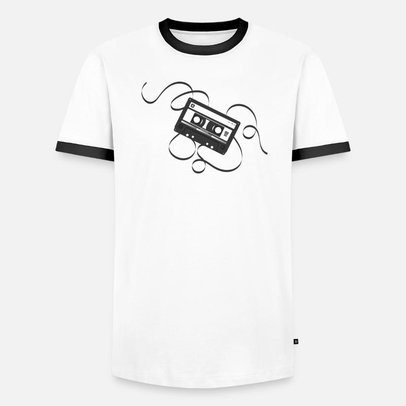 Compact Cassette Men's Ringer Shirt