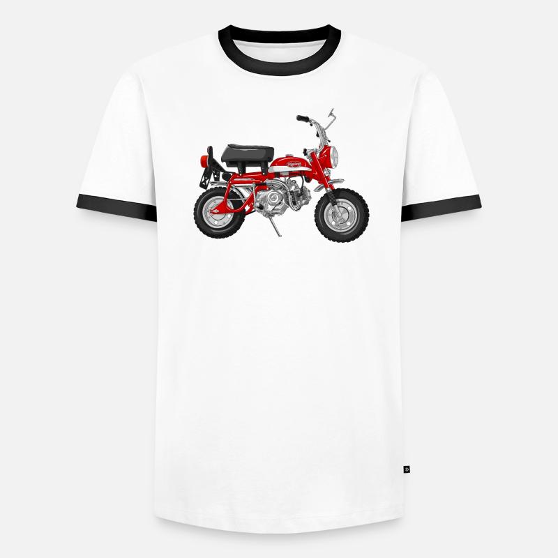 Monkey Z50A DE | candy ruby red Men's Ringer Shirt