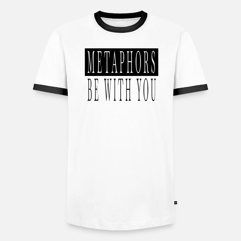 bookworm birthday present idea gift idea article Men's Ringer Shirt