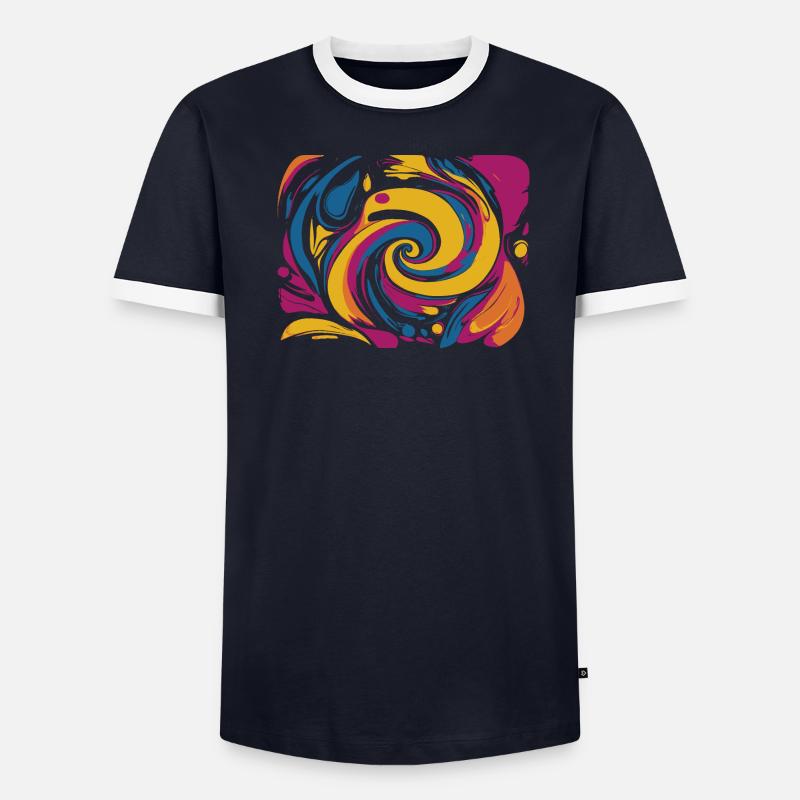 absurde T-shirt contrasté Homme