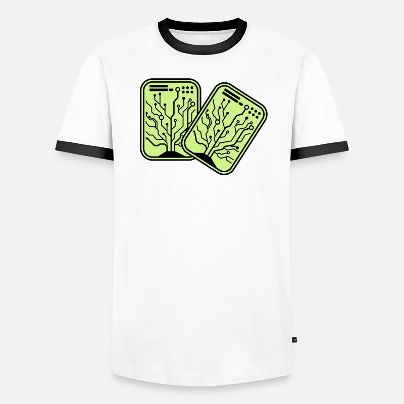 Micro-puce 2 T-shirt contrasté Homme