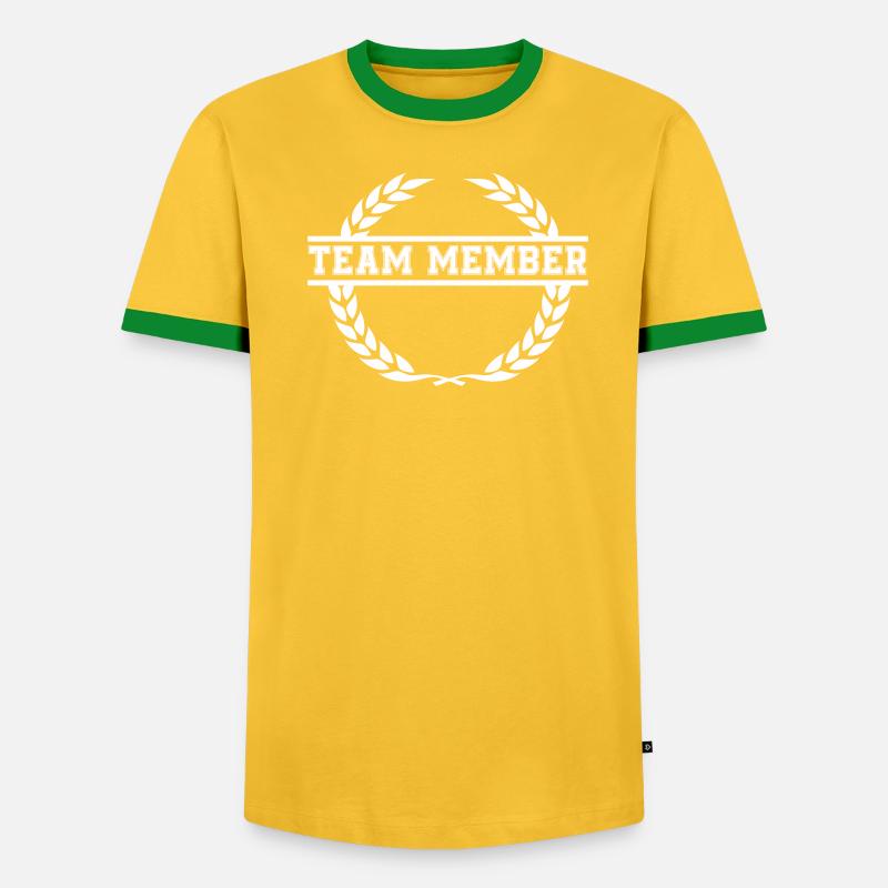 kranz team member - Männer Kontrast-T-Shirt - undefined