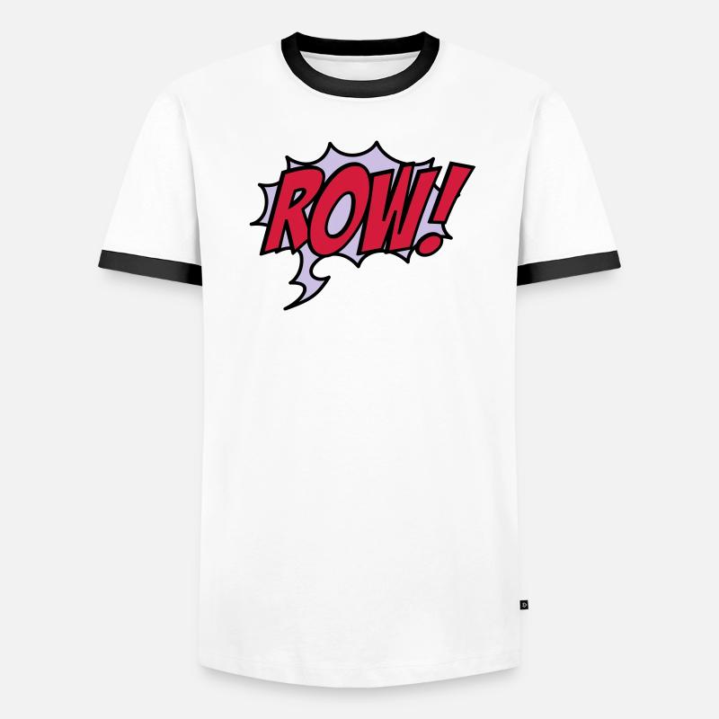 rudern Männer Kontrast-T-Shirt