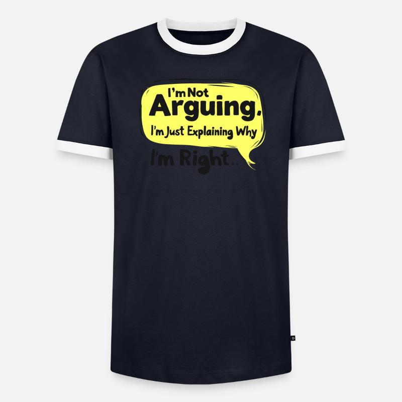 EXPLIQUANT T-shirt contrasté Homme