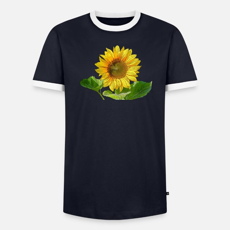Sunflower Men's Ringer Shirt