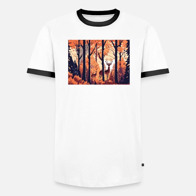 Fall Scenery (Fall Collection #10) Men's Ringer Shirt