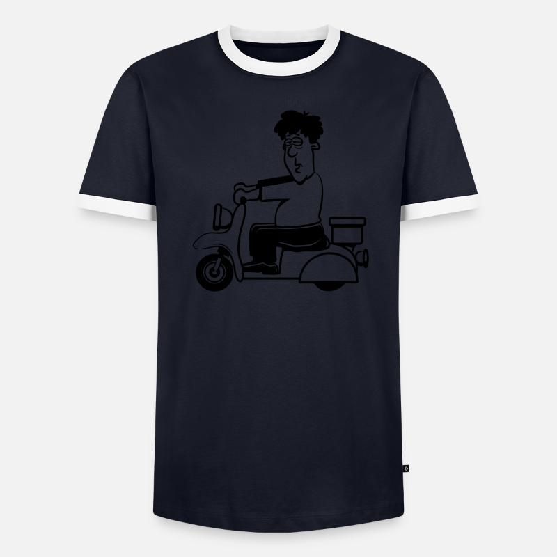 Scooter fun Men's Ringer Shirt