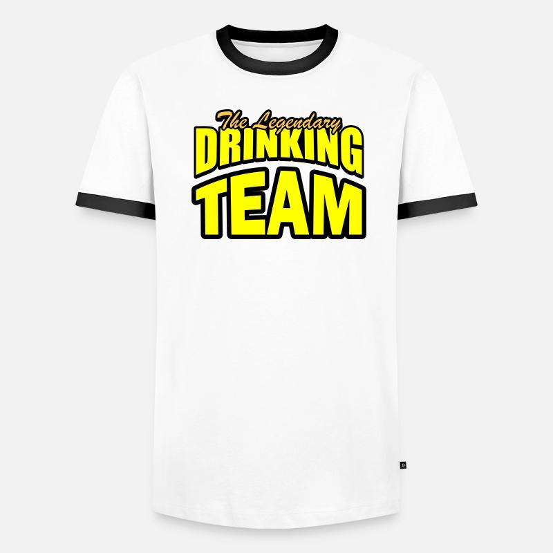 Drinking Team Men's Ringer Shirt