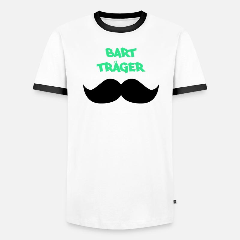 Sangle de barbe2 T-shirt contrasté Homme