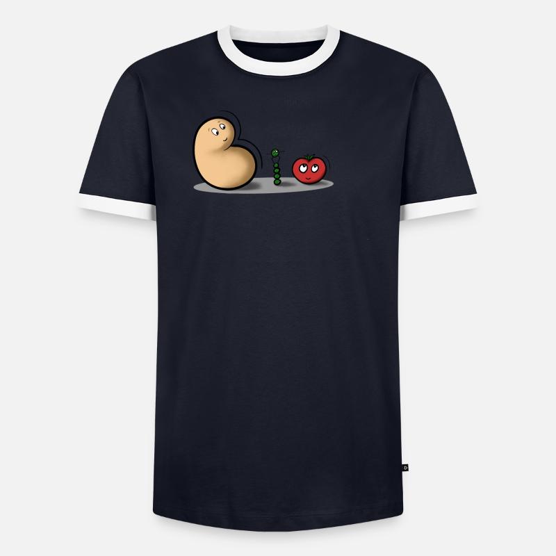 bio T-shirt contrasté Homme