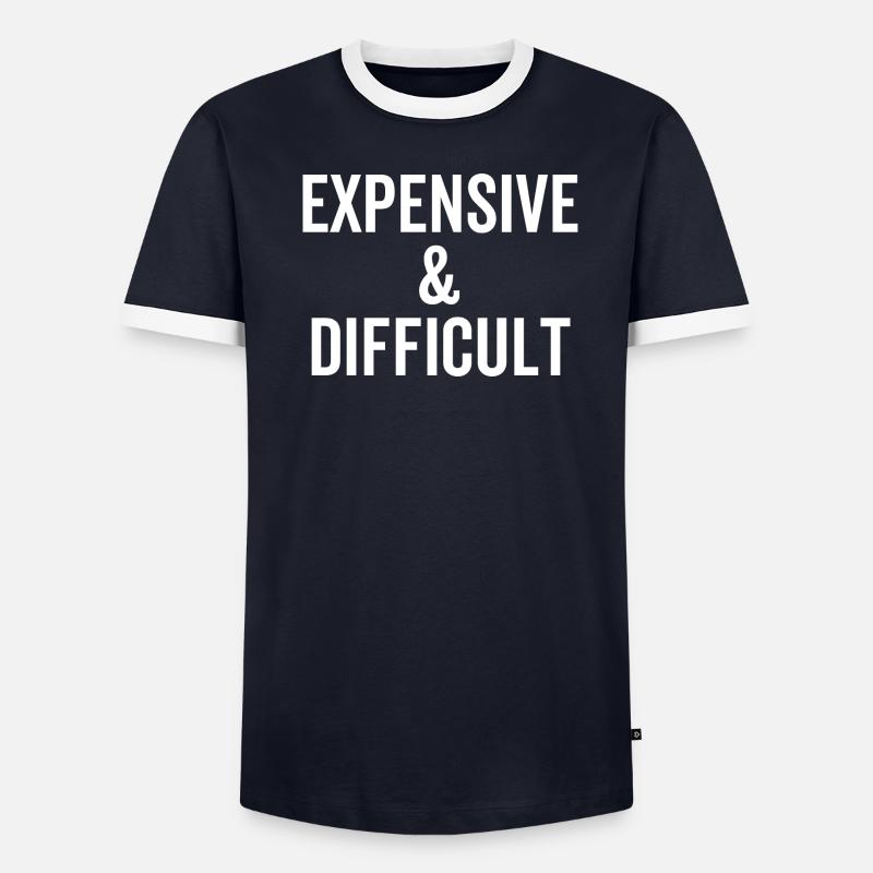 Expensive and Difficult Men's Ringer Shirt