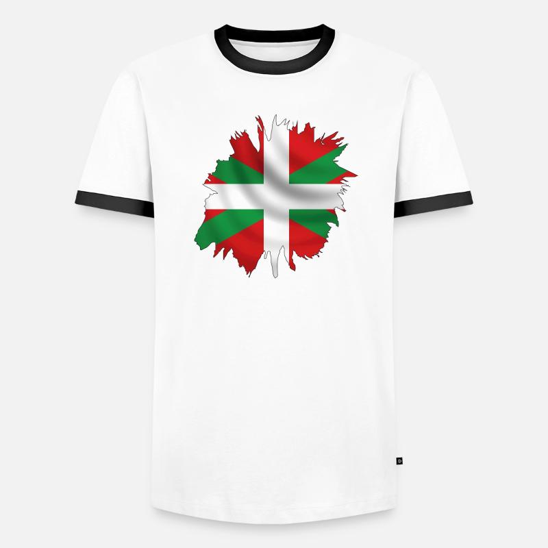 Basque design Men's Ringer Shirt