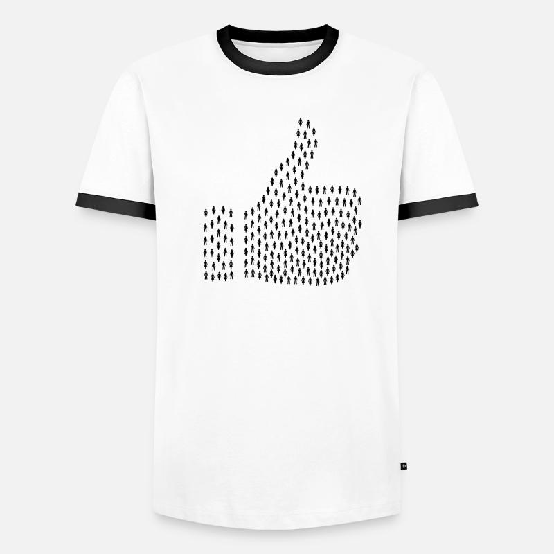 comme T-shirt contrasté Homme