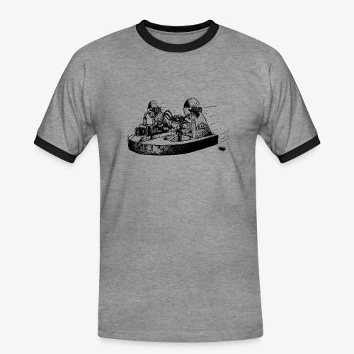 TINY WHOOV - DRAWING - T-shirt contrasté Homme