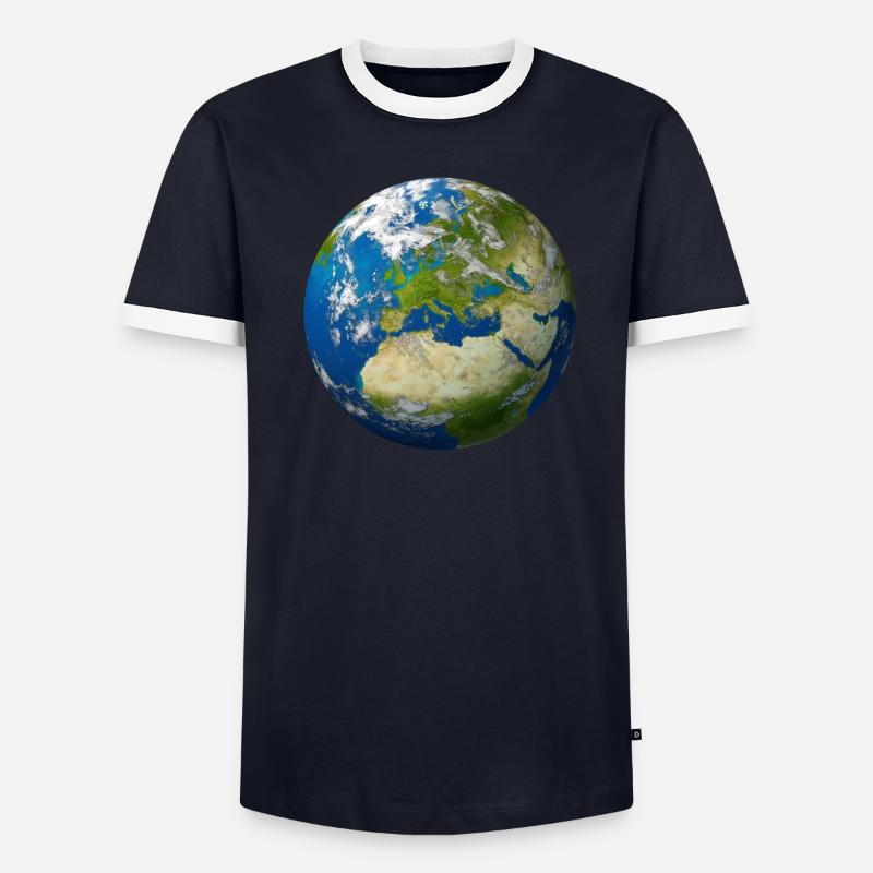 Maternité de la Terre T-shirt contrasté Homme