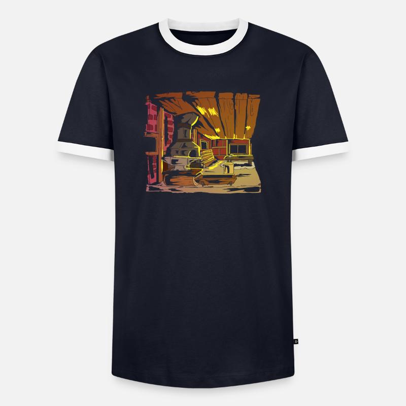 Blacksmith Blacksmith Handmade Forge Forge Men's Ringer Shirt