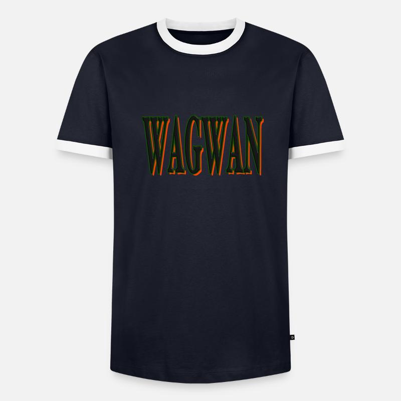 WAGWAN T-shirt contrasté Homme