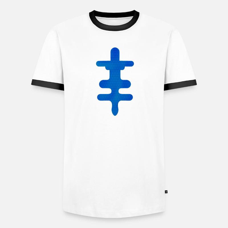 Adinkra Symbol Power Okodee Mmowere gift idea Men's Ringer Shirt
