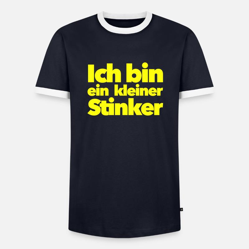 Ich bin ein kleiner Stinker - Spaß Männer Kontrast-T-Shirt