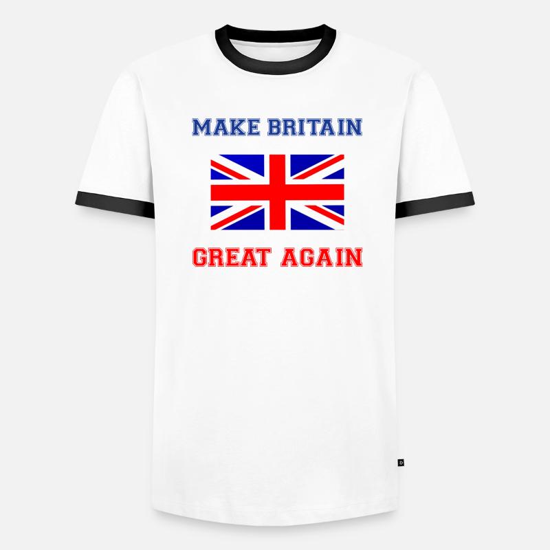 Make Britain great again Men's Ringer Shirt