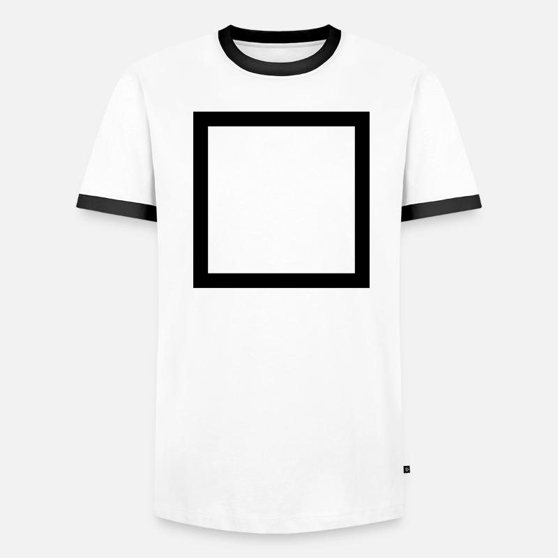 case T-shirt contrasté Homme