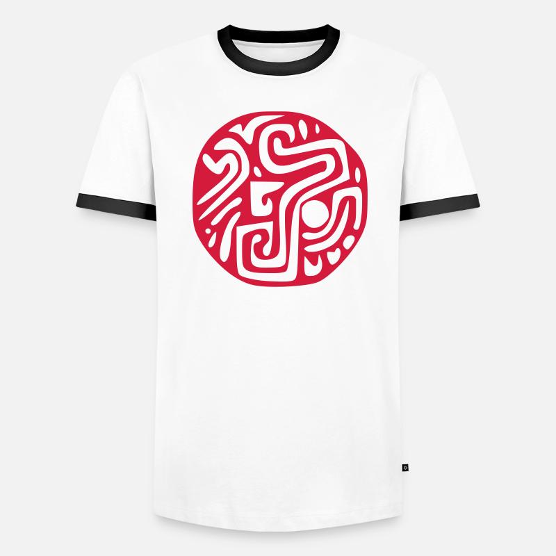 Aztec Circle 1 Men's Ringer Shirt