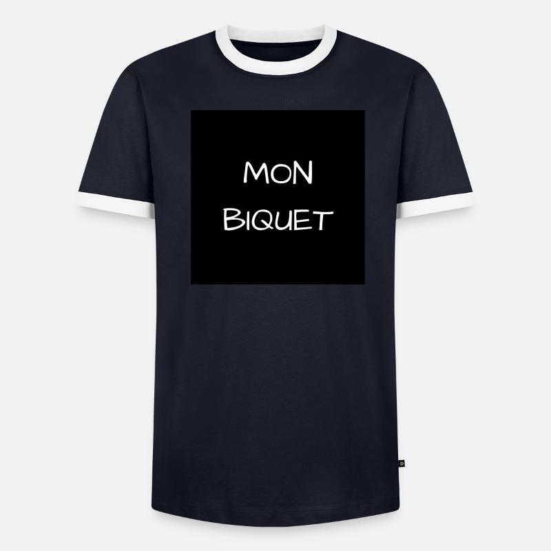 MON BIQUET T-shirt contrasté Homme