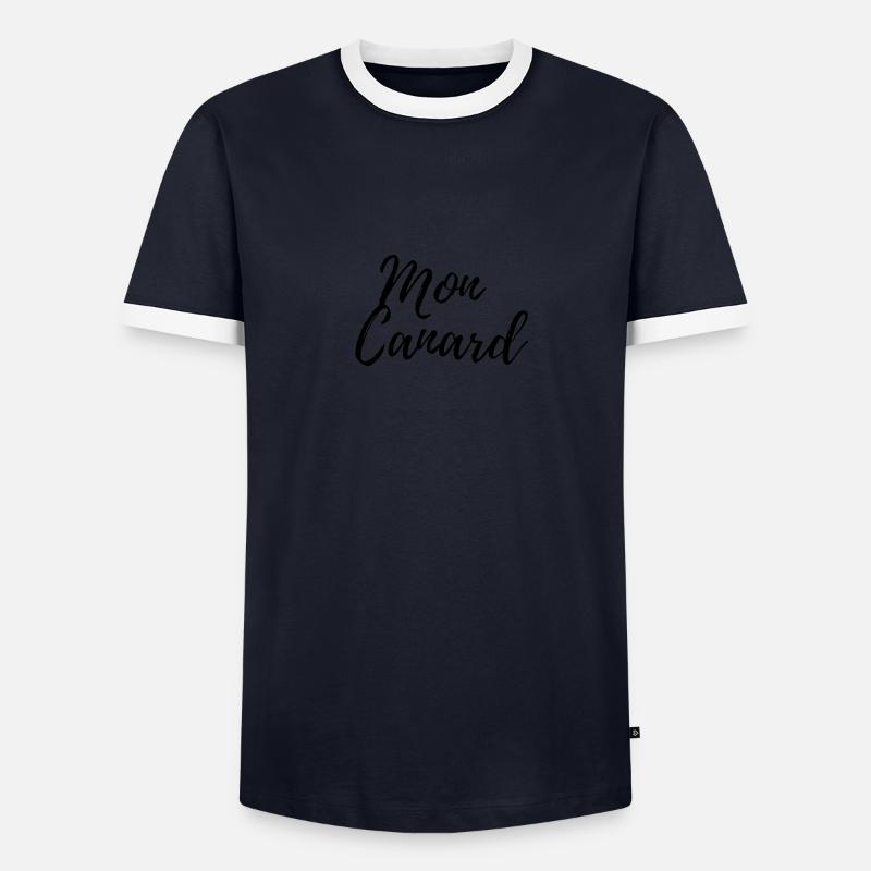 MON CANARD T-shirt contrasté Homme