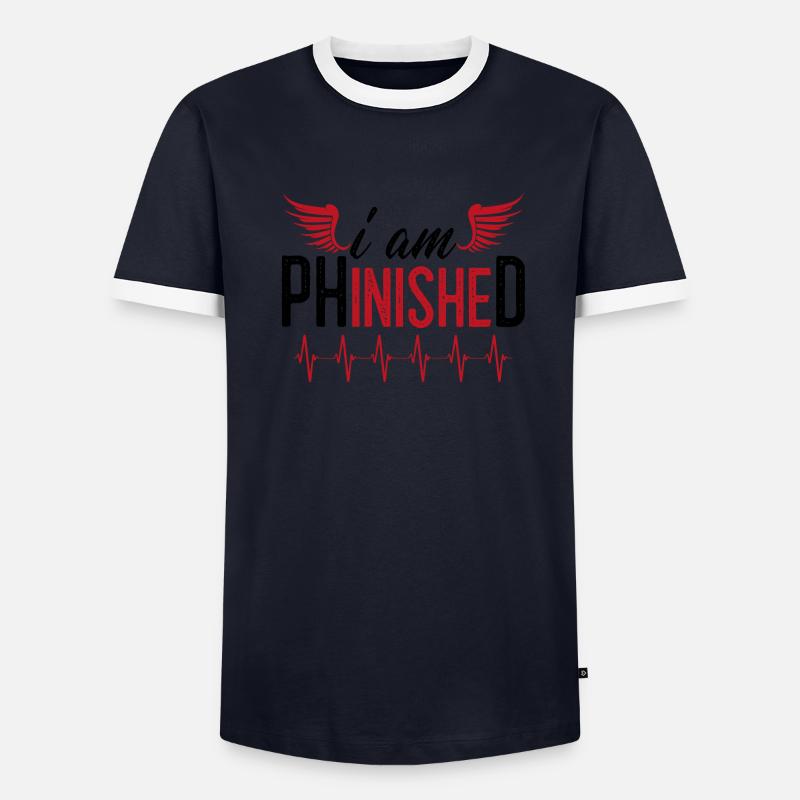Uni PhD graduation gift Men's Ringer Shirt