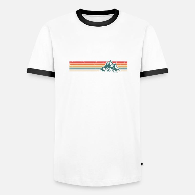 mountains Men's Ringer Shirt