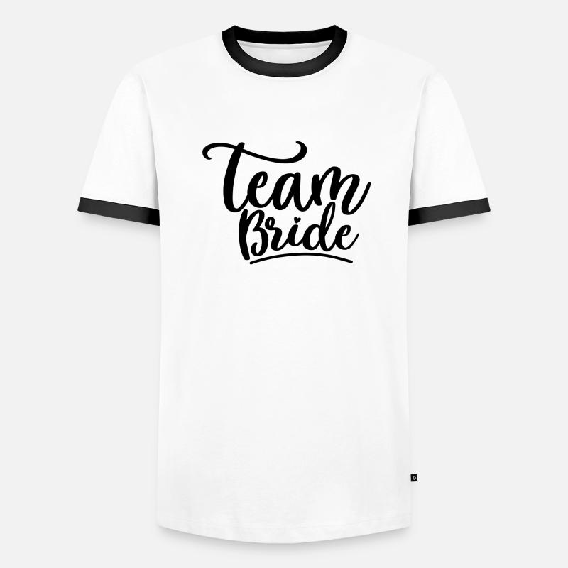 Team Bride T-shirt contrasté Homme