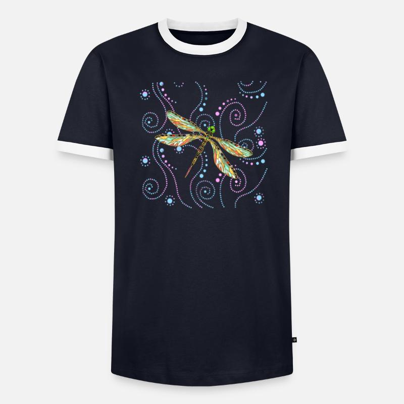 Dragonfly Men's Ringer Shirt