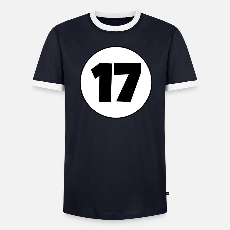 17 T-shirt contrasté Homme