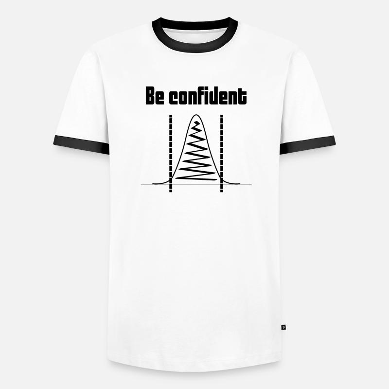 Be confident computer science data science gift Men's Ringer Shirt