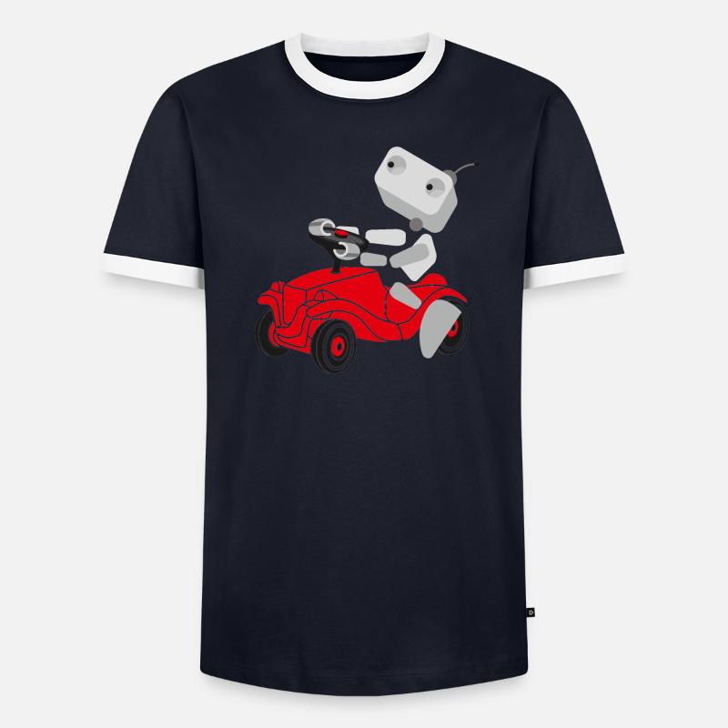 Bobby car Männer Kontrast-T-Shirt